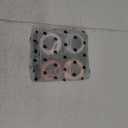 Tommee Tippee Breast-Like Pacifier, 0-6 Months, Symmetrical Design, Natural Breast-Like Baglet, BPA-Free Binkies, Rose/Green/Cream, Pack of 4