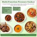 Fullwill 7 in1 Electric Pressure Cooker Lite 3 Quarts, Slow Cooker, Rice Cooker,Steamer, Sauté, Warmer, Olla de Presion Nonstick Pot amd DIY
