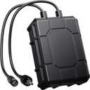 Antfraer Solar Water Pump Battery Backup, 2200mAh Solar Fountain Battery Pack Rechargeable for Antfraer 10W/ 12W/ 20W Solar Fountain Pump Kit Pond Kit