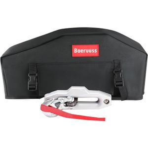 Winch Cover,Heavy Duty UV-resistant Waterproof Winch Protective Cover for Electric Winches 8000-12000 lbs up to 13500 lbs,Indoor/Outdoor Winch Accessories