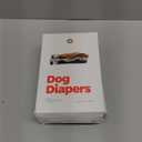 Pet Parents Washable Dog Diapers (3pack) + Extendrs of Durable Doggie Diapers, Premium Dog Diapers Female (Medium, Natural) (Medium (14-20"))