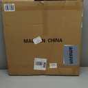 SKAOTUS 20x20 Picture Frame Black Solid Wood for Black Mat 16x16 Wall Mounting Square Poster Frames