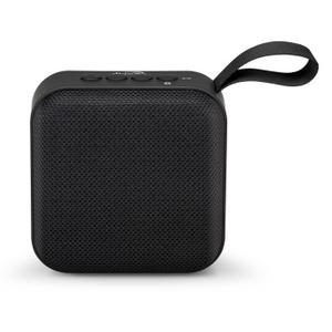ILive Portable Fabric Wireless Bluetooth Speaker, Ultra Compact Fabric Design, Portable Speaker, Hands-Free, USB, MicroSD/TF, Micro SD Slot USB Port (Black)