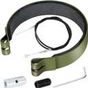 GREHUA 4" Go Kart Brake Band & 71" Throttle Cable Kit Compatible with Predator 212cc 196cc GX160 GX200 6.5hp Manco Bandit Critter 1492 4316 297 Azusa 2251-B Yerf-Dog Yard Cart Mini Bike ATV Parts