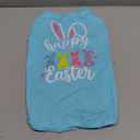 Dog Easter Outfit Shirt Soft Cotton Stretchy Lightweight Easter Dog Clothes Shirts Sleeveless Vest for Small Medium Large Dogs Cats, XL