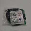  Plastic Flexible Corrugated Conduit Tube for Garden,Office Black 280"