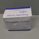 100 Pack Disposable 5ml/cc Lab Syringes with 22Ga 1.25 Inch Needle Luer Lock, Individually Sealed Packed