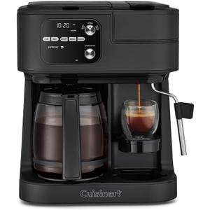 Cuisinart Coffee Center Barista Bar 4-in-1 Coffee Maker, Single-Serve Pods Compatible, Coffeemaker, Three Brewing Sizes, SS-4N1MBNAS, Black