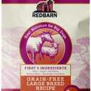 Redbarn Grain-Free Large Breed Dog Food Kibble - Beef & Lamb Recipe - Made in USA No Chicken Recipe with Functional Ingredients to Support Healthy Heart, Joints, Digestion, Skin & Coat - 15lb