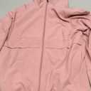 Medical Scrubs Set, Two-Piece Uniform with Full Zip Jacket 4 Way Stretch Workwear (X-Small, Pink)