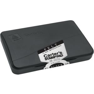 Carter's Felt Black Stamp Pad, 2.75 x 4.27 Inches (21081)