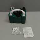 Balloon Pump 3-in-1 Electric Air Pump for All Balloons& Inflatables, Triple Inflating Ports for Latex 260q Foil Mylar Balloon Inflation, Quick-Fill Inflator Deflator for Pool Floats Air Beds (Green)