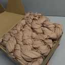 Wokceer Cheesecloth Table Runner 12Pack 10FT Nude Brown Christmas Gauze Cheese Cloth Table Runner for Party Rustic Sheer Table Runners for Baby Bridal Shower Wedding Easter Decor