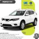 Halogen Headlights Assembly with LED DRL Strip for 2014-2016 Rogue Headlamp Replacement Driver & Passenger Side (NO PROJECTOR)