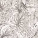 Boho Sand Monstera Leaf Abstract Plants Modern Peel and Stick Wallpaper Wall Decor Self Adhesive Wall Paper Stick on Easy Peel Off Contact for Renter Apartment (17.7" x 236")