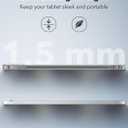 ESR for iPad (A16) 11th/10th Generation Case(2025/2022), Thin and Lightweight, Yellowing Resistant, Hard Acrylic Back, Air-Guard Corners, Flexible Frame, Classic Hybrid Back Cover, Black Clear