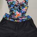 Women Tankini Swimsuit with Shorts - Two Piece Tummy Control Bathing Suit Twist Knot Swimwear 2025 with Pockets, Medium 