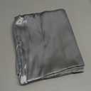 BLISSFORD Satin Pillowcase with Zipper, for Hair and Skin Care, Feels Soft and Cool Like a Silk Pillowcase, Satin Pillow Cases 2 Pack, Slik Pillow Cover, Silver Grey - Standard Size, Set of 2