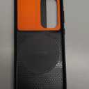 SURITCH for Samsung Galaxy S24 Ultra Case with 360° Rotatable Hand Strap Phone Grip & Invisible Kickstand & Slide Camera Cover, Rugged Shockproof Protective Cover for S24 Ultra -Black