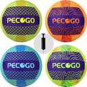 Waterproof Volleyball Size 5 - Perfect for Pool, Indoor & Outdoor Games - Durable, Lightweight, and Easy to Use for Beginners, Teens, and Adults (with Pump)