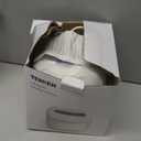 Ultrasonic Retainer Cleaner Machine, 49kHz Dental Cleaning Pod for Night Guards, Mouth Guards, Aligner, Braces, Toothbrush, Jewelry, Dentures, Ultrasonic Cleaner for Oral Dental Care, 220ML, White