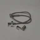 Purrfectzone Bidet Sprayer for Toilet, Handheld Sprayer Kit, Cloth Diaper Sprayer Set - Easy to Install - Stainless Steel