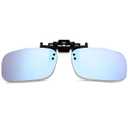 Clip-on Flip Up Color Blind Glasses for Men, Color Correcting & Enhancing Glasses Outdoor Use for Deutan and Protan Colour Blindness
