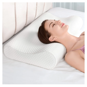 AM AEROMAX 32" King Size Contour Memory Foam Pillow, Cervical Pillow for Neck Pain Relief, Neck Orthopedic Sleeping Pillows for Side, Back and Stomach Sleepers