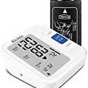 Alcedo Blood Pressure Monitor for Home Use, Automatic Digital BP Machine with Large Cuff for Upper Arm, LCD Screen, 2x120 Memory, Talking Function