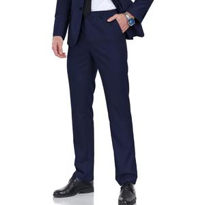 Men's Dress Pants Slim Fit Black Navy Dress Pants Trousers for Men Formal Suit Pants Casual Slacks (X-Large)