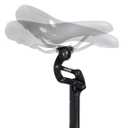 AVENTON Advanced Suspension Bike seat Post -27.2mm seatpost with Dust Sleeve, seat Post Ideal for Road & Mountain Bikes E-Bikes