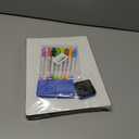 White Board Dry Erase Boards Classroom Pack Mini White Boards 9" x12 Double Sided Personal Whiteboards for Students Teachers School Supplies Lapboards (Set of 6 Boards & Erasers & Pens)