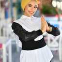 para life Band Turbans for Women, Breathable Instant Turban|Standard Size Stretchable Cotton Sandy|Pre-tied Hijab Cap
