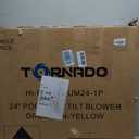 Tornado 24" Metal Drum Fan - High Velocity, 7700 CFM, 3-Speed, Heavy Duty for Industrial & Commercial Use, 1/3 HP Motor, 8 FT Cord, ETL Listed