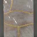 Gold Canvas Wall Art Branch Wall Decor Abstract Pictures Framed Arts Pink Artwork 24"x48"