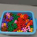 TOMYOU 200 Pieces Building Blocks Kids STEM Toys Educational Discs Sets Interlocking Solid Plastic for Preschool Boys and Girls Aged 3+, Safe Material Creativity