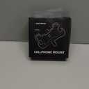 ROCKBROS Bike Phone Holder Mount for 4.5''-7.1'' Phones, Quick Release Handlebar Clamp, 360 Rotatable Motorcycle Mount (Black)