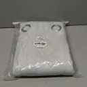 Extra Long Curtains, Room Darkening Grommet High Ceiling Drapes, 2 Story Curtains for Living Room and Loft(1 Panel, White, 52"x216")