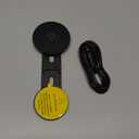 Laptop Phone Holder, Magnetic Phone Stand 15W Fast Wireless Charger for MagSafe for iPhone 17/16/15/14/13/12 & All Phones for Tesla (Black)