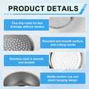 1pcs Swan-Shaped Drain Basket, Stainless Steel Sink Strainer Catcher Multi-Functional Quick Drain Kitchen Filter for Fruits Vegetables, Faucet Hanging (Small)