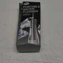 Water Flossers for Teeth-Rechargeable Water Flosser Cordless, 3 Modes Oral Irrigador Dental, IPX7 Waterproof Portable Electric Flosser for Teeth, Gums, Braces Care, for Home and Travel(Black)