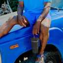 CHEETAH 40 oz Replacement Lid for Stanley Cup,Compatible with Stanley Quencher H2.0 FlowState Tumbler,with Easy Carry Soft Silicone Handle and Straws,Insulated Plastic Spill Leak Proof Lid (Frost)