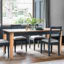 30 Inch Square Unfinished Oak Furniture Legs - Heavy Duty Mid Century Tall Wooden Legs Set of 4 for Tables, Bench, Ottomans (Natural)