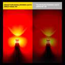 AUXLIGHT 2057 1157 2357 7528 2057A 1157A 2357A LED Bulbs Brilliant Red, Ultra Bright 60-SMD LED Replacement for Brake/Tail Lights, Blinker Lights, Turn Signal/Parking or Running Lights (Pack of 2)