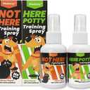 Not Here & Here Potty Training Spray - Dog Pee Spray - Helps Dogs Develop Proper Potty Habits - Essential Potty Spray for Puppies(1.69 fl.oz Each)