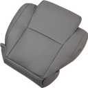 Priprilod Gray Leather Driver Side Bottom Replacement Seat Cover Compatible with Toyota Tundra 2007 2008 2009 2010 2011 2012 2013