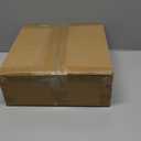 BAG BOX 100 Pack 5.9x3.1x8.25 Inch White Gift Bags with Handles,Bulk Kraft Paper Bags for Shopping, Retail, Merchandise, Wedding, Party Favors, Paper Grocery Sacks