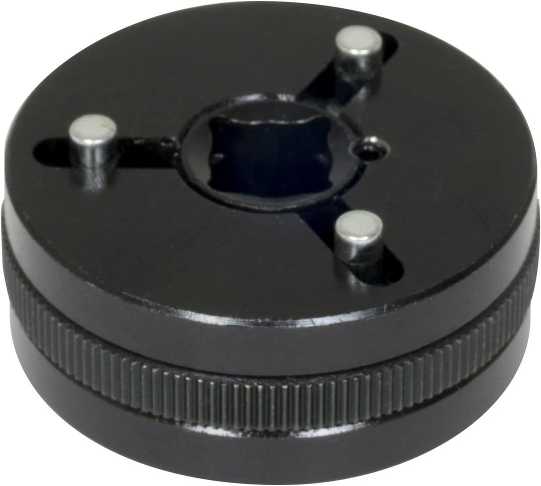 Lisle 25200 Brake Piston Wind Back Tool, 2 & 3 Pin, Black