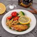 WELLIFE 100% Compostable Paper Plates 7 Inch, 125-Pack Heavy Duty Paper Plates Bulk,Biodegradable Bagasse,Eco-Friendly Disposable Dessert Plate for BBQ,Picnic,Party (BPI Certified,Microwaveable) (White)