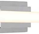 dweLED, Vista 20in LED Bathroom Vanity or Wall Light 3000K in Brushed Aluminum
